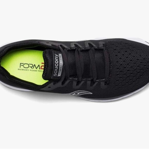 Saucony Versafoam Flare Women Running/Athletic Shoes Size 7 Black Knit Comfort - Picture 6 of 8